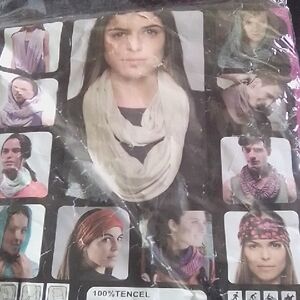 Versatile Dark Pink Scarf